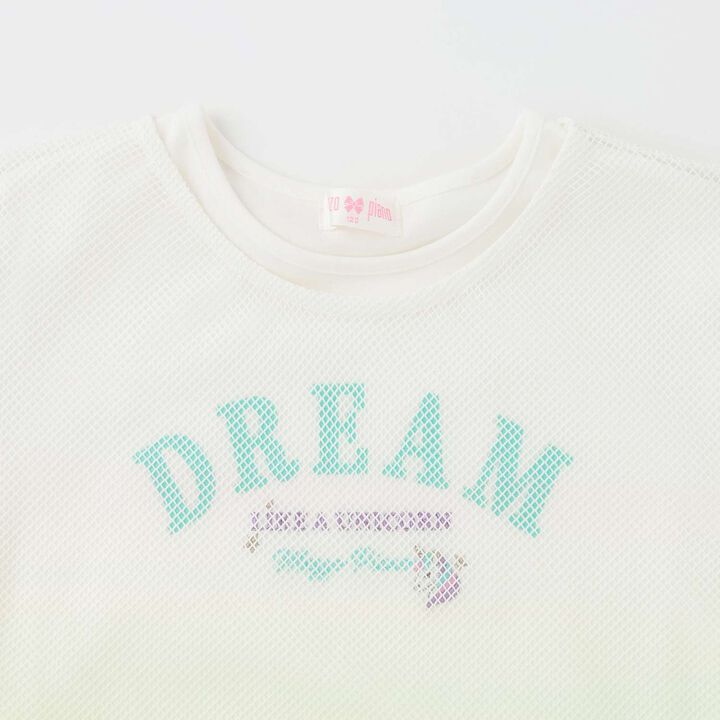 [Restocked] Gradient Mesh Layered T-Shirt,Lavender, medium image number 3