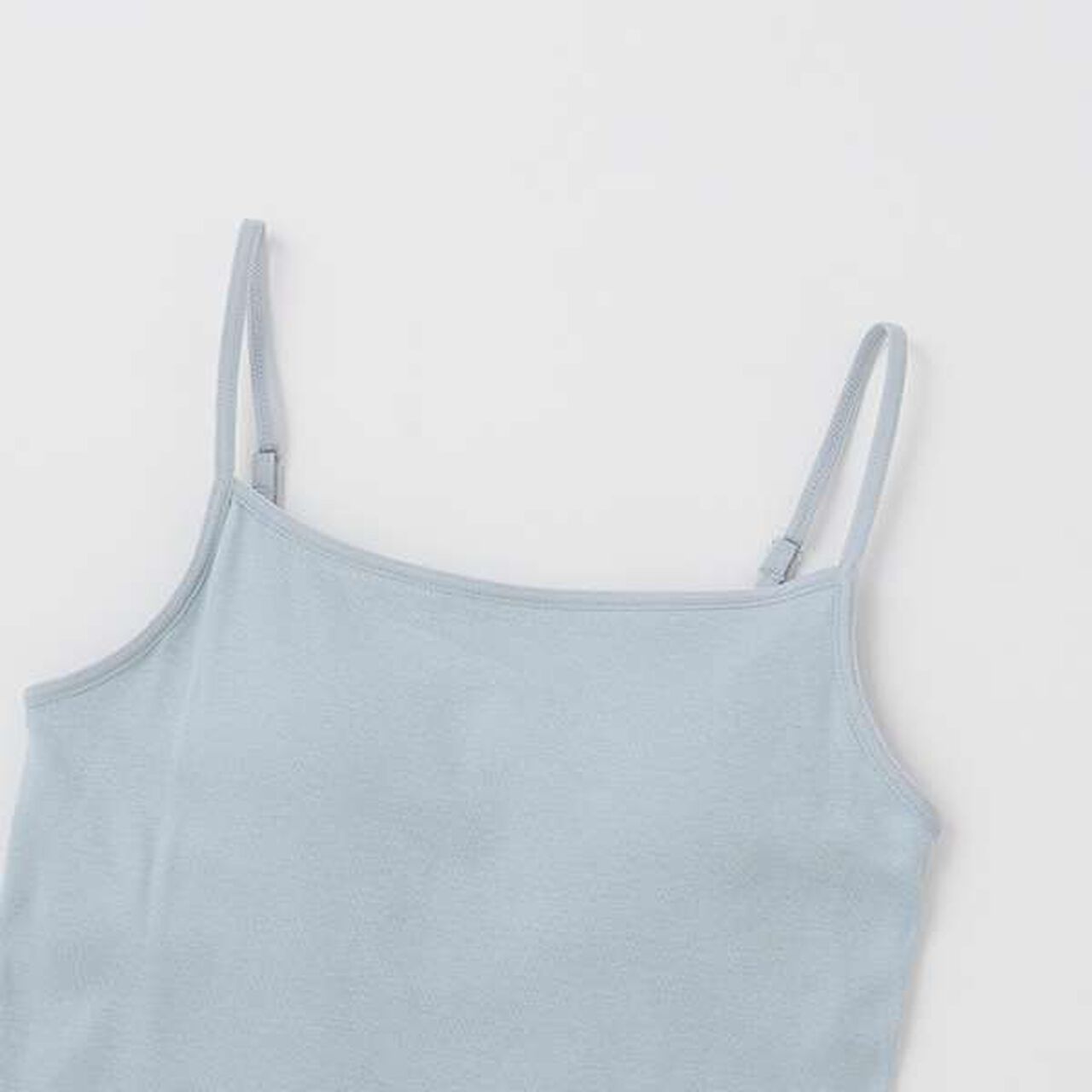Basic C100% Camisole with Padding,Mocha tea, large image number 2