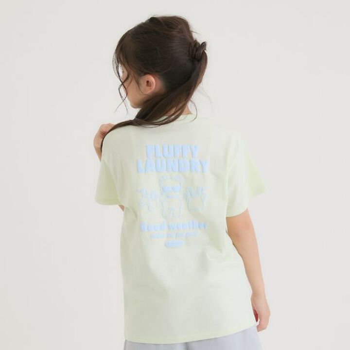 [Cool Touch] Laundry Bear Short Sleeve T-Shirt,Light pink, medium image number 18
