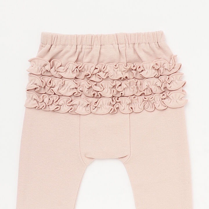 Back Frill Leggings,Light pink, medium image number 6