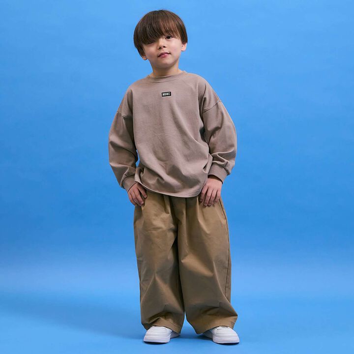 Volume Balloon Pants [MNCM],Khaki, medium image number 19
