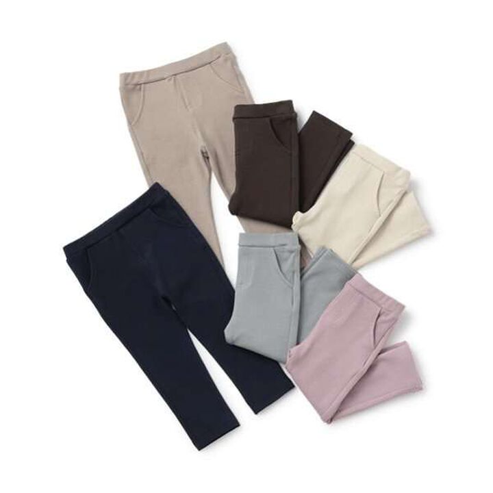 Stain-Resistant Daily Color Pants,Navy, medium image number 1