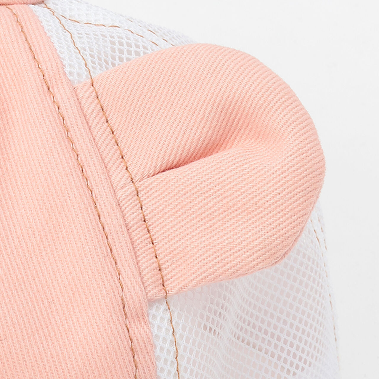 Bear Ear Mesh Cap,Black, large image number 3