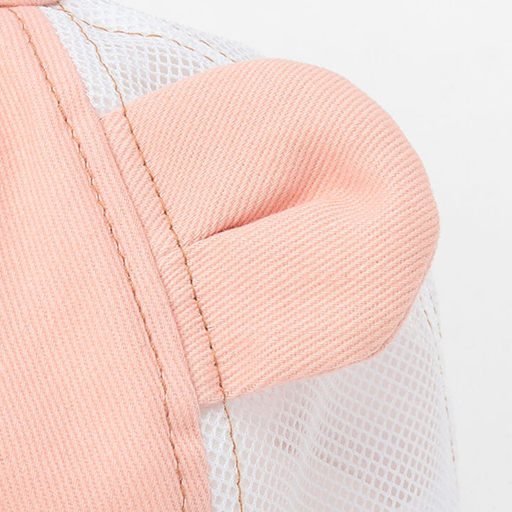 Bear Ear Mesh Cap,Black, medium image number 3