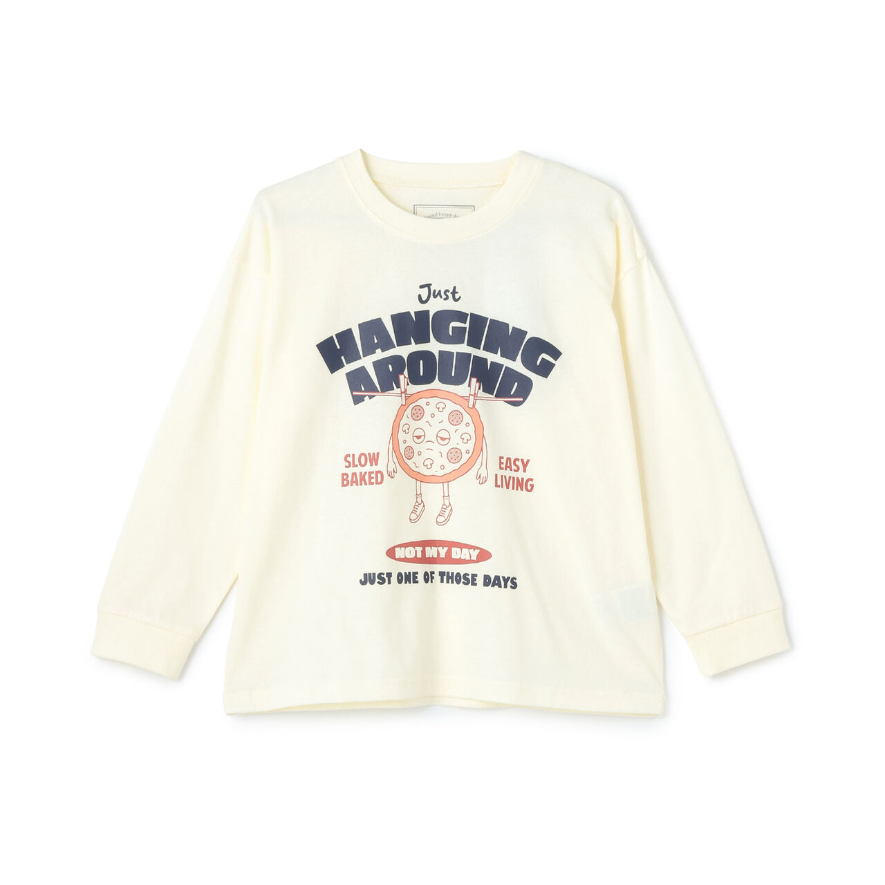 [Parent-Child Matching] [365D.] OFUZAKE Wide Long-Sleeve T-Shirt,Navy, large image number 9