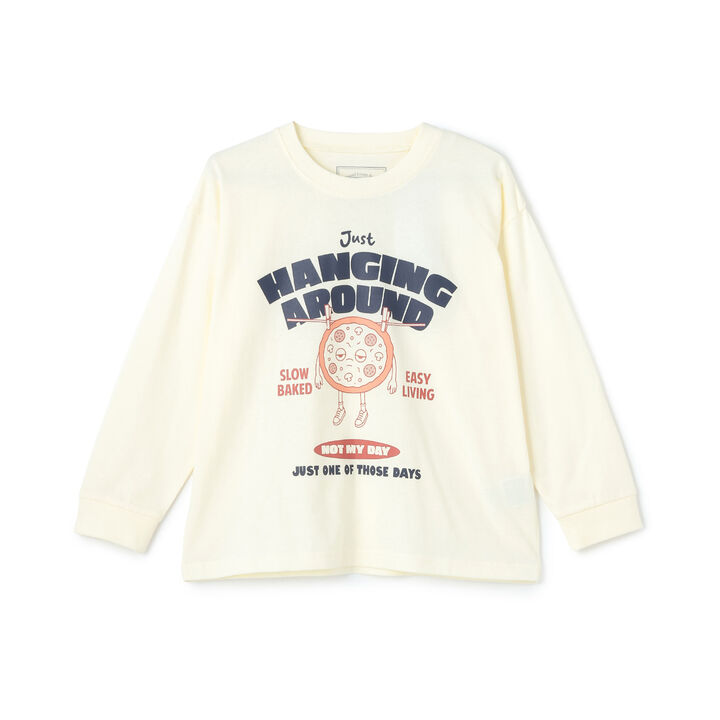 [Parent-Child Matching] [365D.] OFUZAKE Wide Long-Sleeve T-Shirt,Navy, medium image number 9