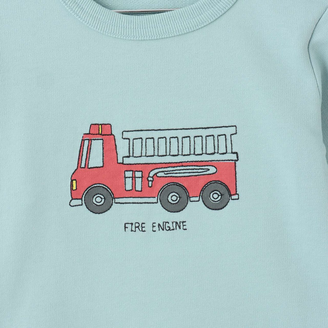 Vehicle Sweatshirt,Light blue, large image number 6