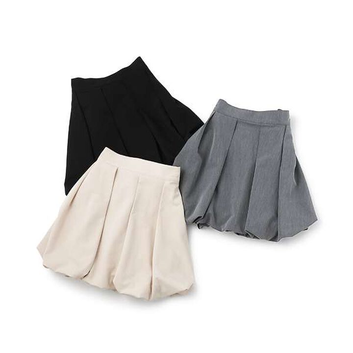 [DHOLIC] Balloon Skirt Pants,Gray, medium image number 3