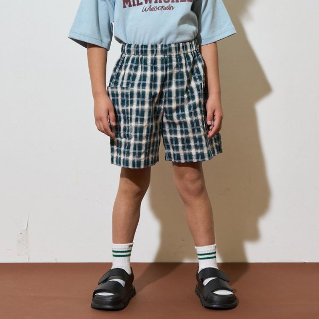 [Set Up Available] Side Pocket Assortment 4-Length Pants,Blue, large image number 42