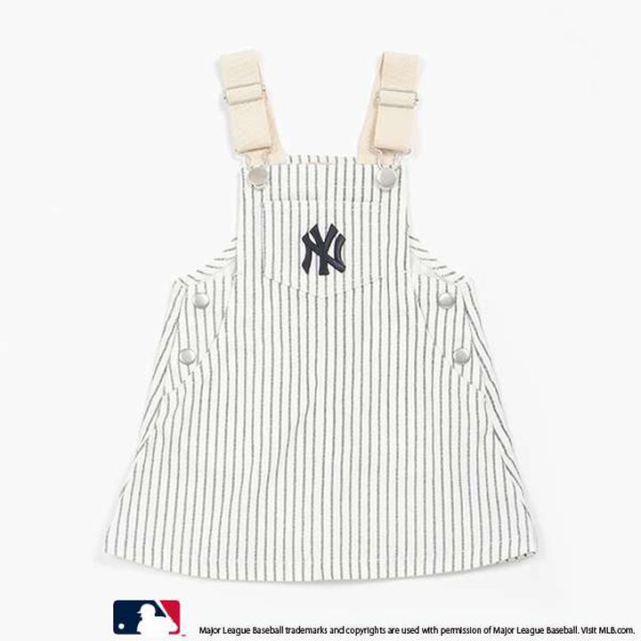 MLB Kids' Overall Skirt,Off white, medium image number 7