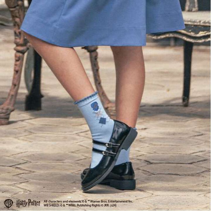 [Harry Potter] Argyle Crew Socks,Off white, medium image number 17