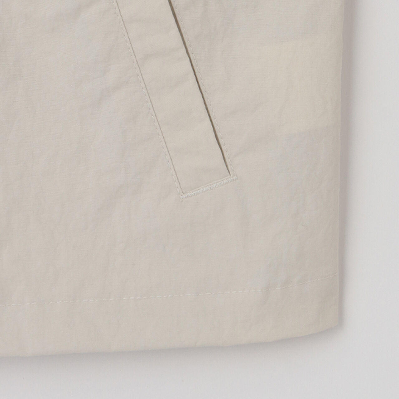 Frill Collar Windbreaker,Navy, large image number 9