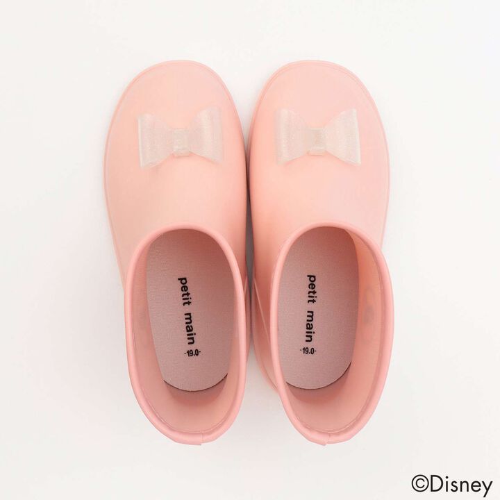 [Disney] Ribbon Rain Boots,Light pink, medium image number 5