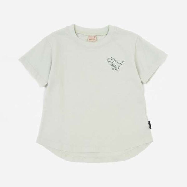 [GOOD PRICE] Cool Touch] Embroidered T-Shirt,Off white, medium image number 20