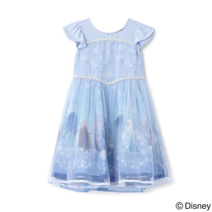 Frozen Elsa One-Piece Dress [Cool Touch],Sax blue, medium image number 6