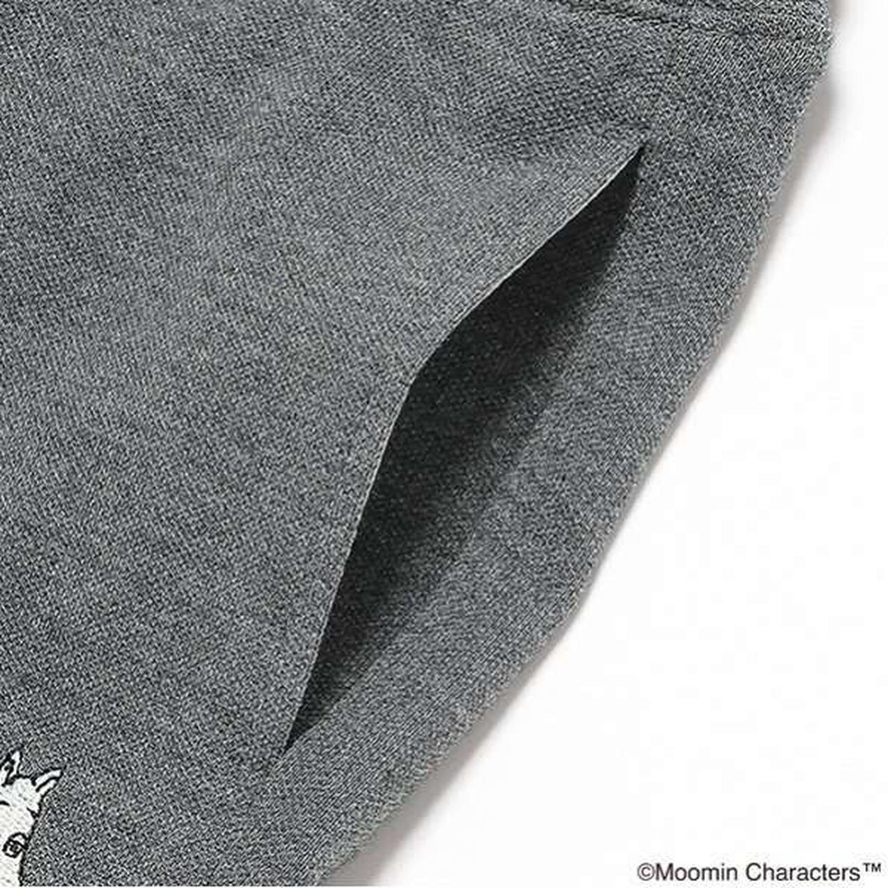 [MOOMIN] Moomin House Long-Length Leggings,Charcoal gray, large image number 13