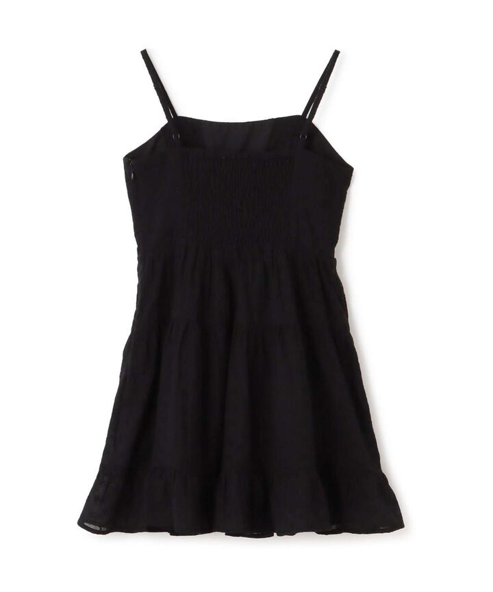 Lace-up Camisole Dress [Korean Fashion],Black, medium image number 8