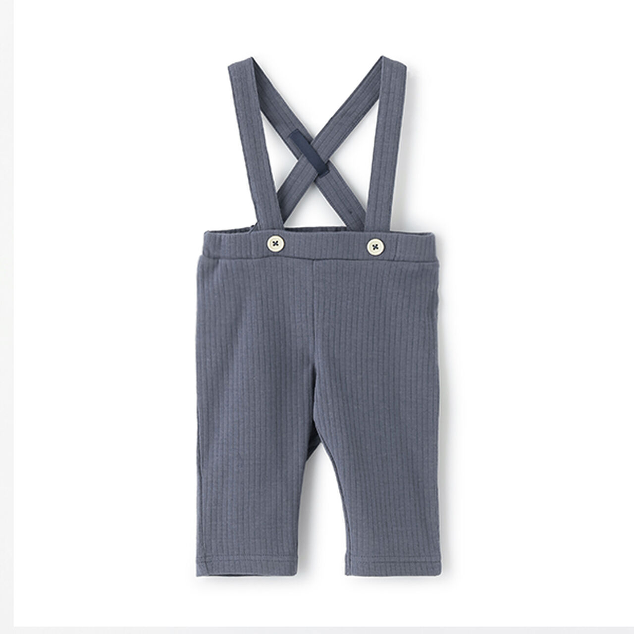 Pants with Suspenders,Light khaki, large image number 9