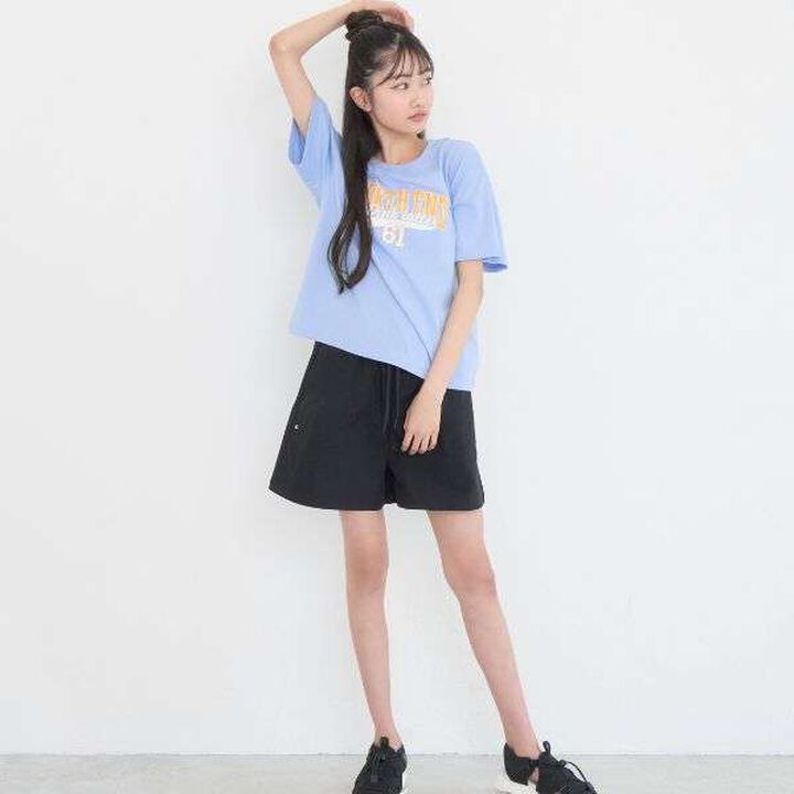 [Narumiya Exclusive] College Number Raised Print T-Shirt,Off white, medium image number 12