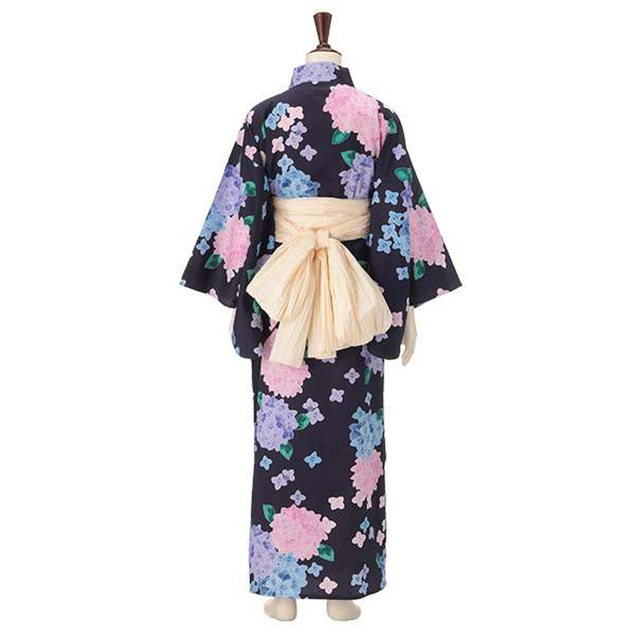 [HIBIYA-KADAN] Hydrangea 2 WAY Yukata,Navy, large image number 17