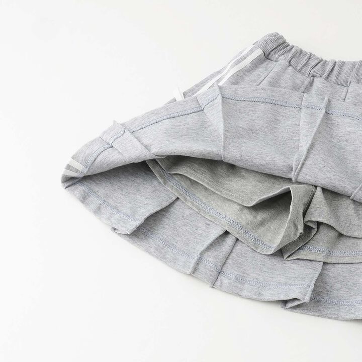 [Restock] Ribbon Line Skirt with Shorts,Gray, medium image number 6