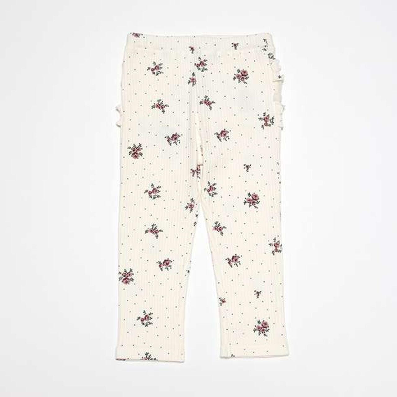 Back Frill Leggings,Light pink, large image number 15