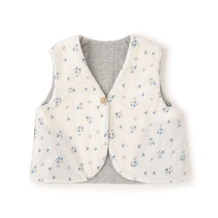 Reversible Vest,Light gray, medium image number 2