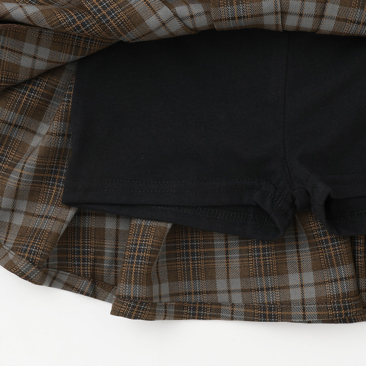 Pleated Skirt-Pants,Gray, large image number 14