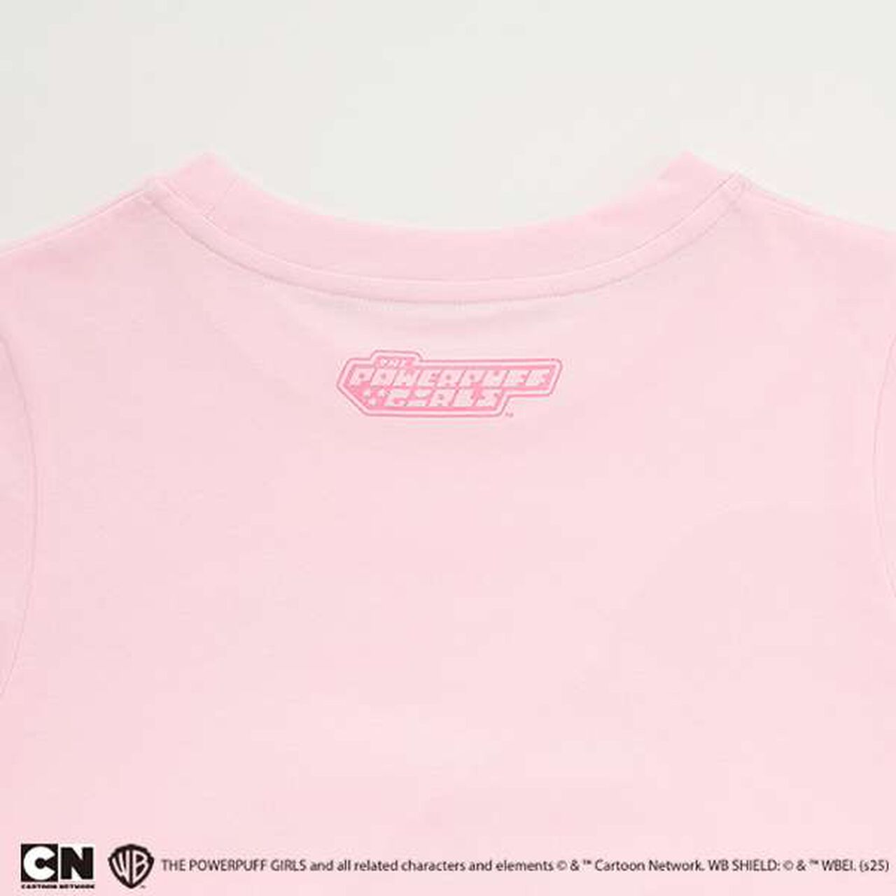 The Powerpuff Girls Sleeve Ribbon T-Shirt,Pink, large image number 7