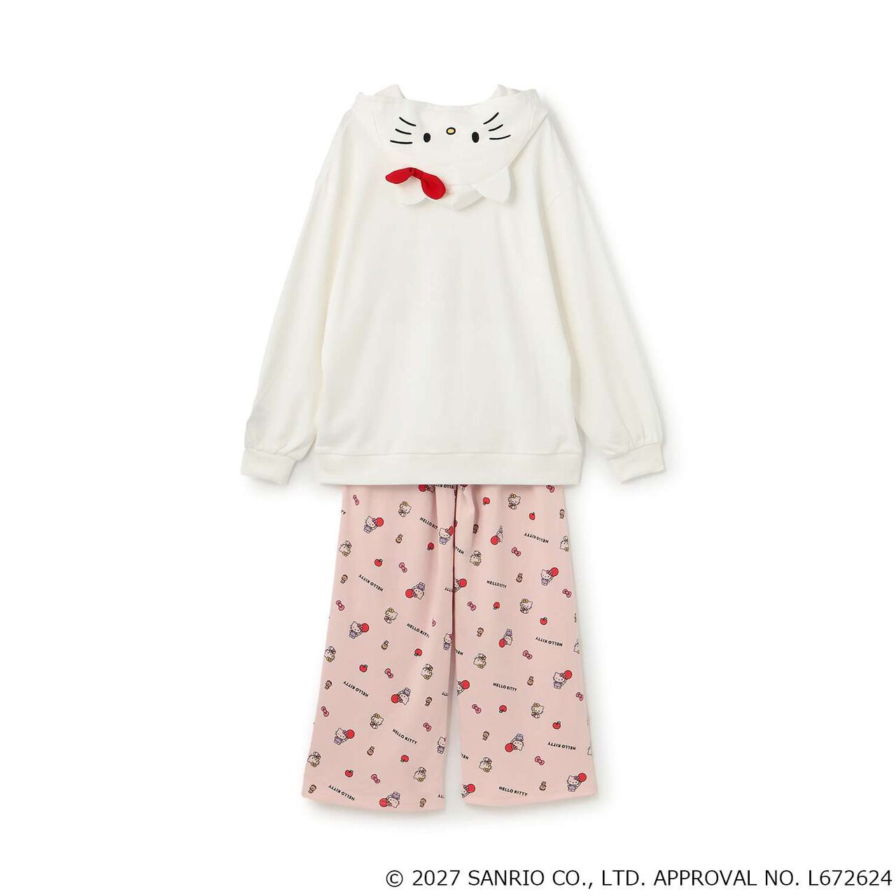 [Sanrio Characters/Hello Kitty] [LTXC] Room Wear,Off white, large image number 15