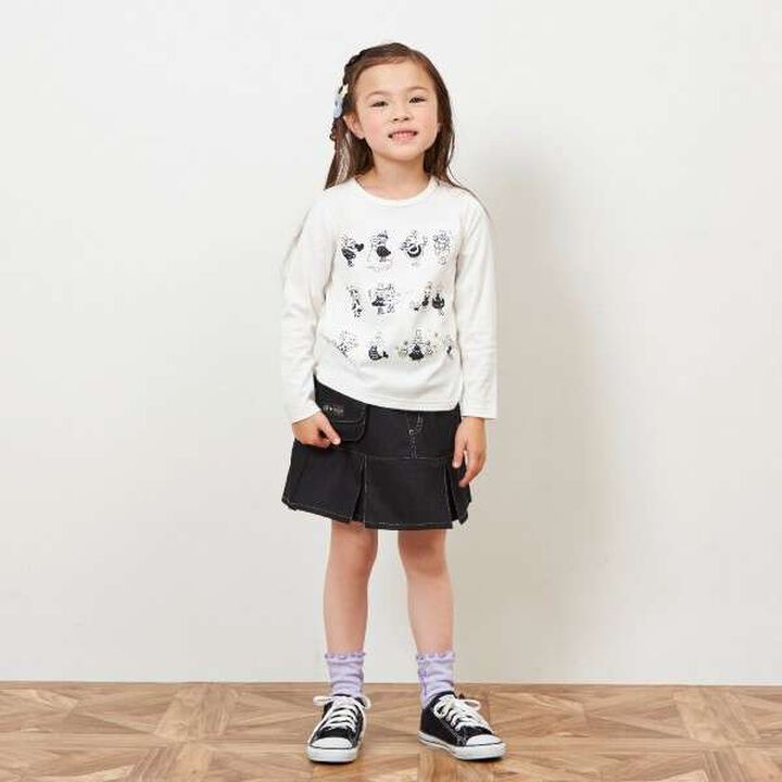 KP Zodiac Print Long-Sleeve T-Shirt (80-150),Off white, medium image number 1