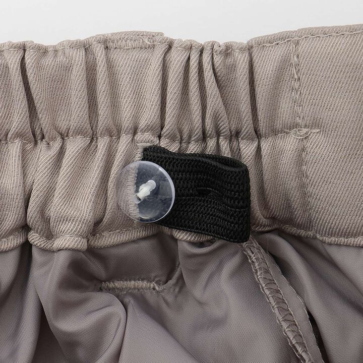[Easy Care] Pleated Skirt with Belt,Black, medium image number 20