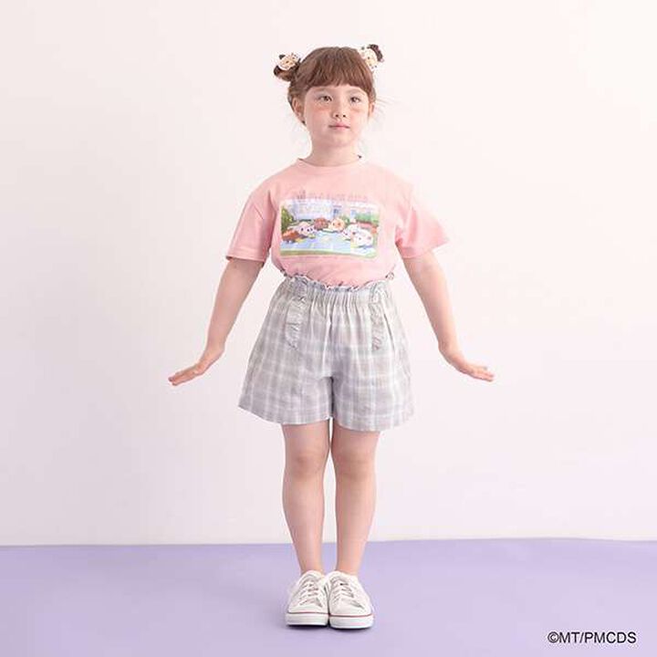 [PUI PUI Molkky] Non-Deforming Soft Cotton Munch Munch Molkky T-Shirt,Moderate pink, medium image number 9