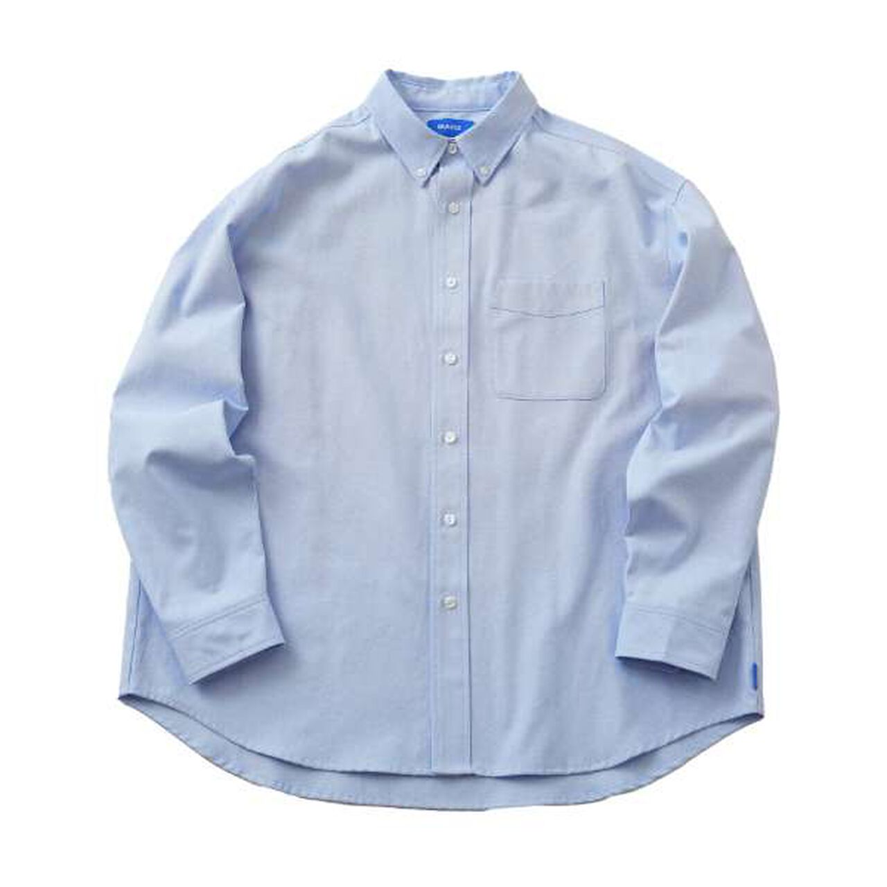 Oxford Button-Down Long-Sleeve Shirt,White, large image number 14