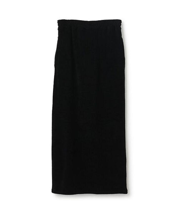 Pile Long Skirt,Light green, medium image number 19