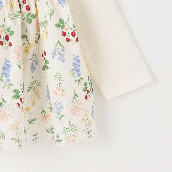 Link Shoulder Frill Long-Sleeve Tunic,Multi color, medium image number 10