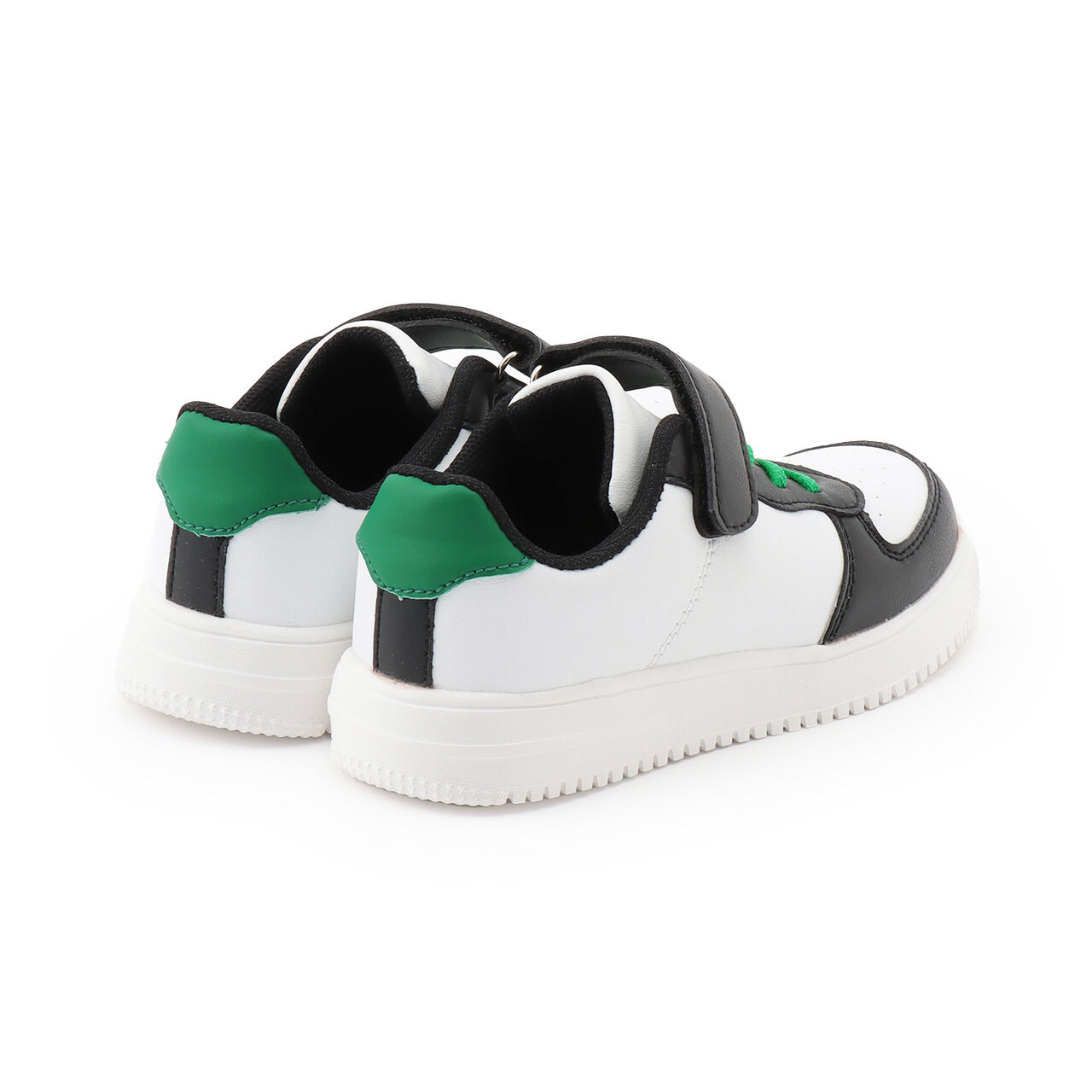 [For Preschool Use] [Ultra Lightweight] Velcro Sneakers,Off white, large image number 4