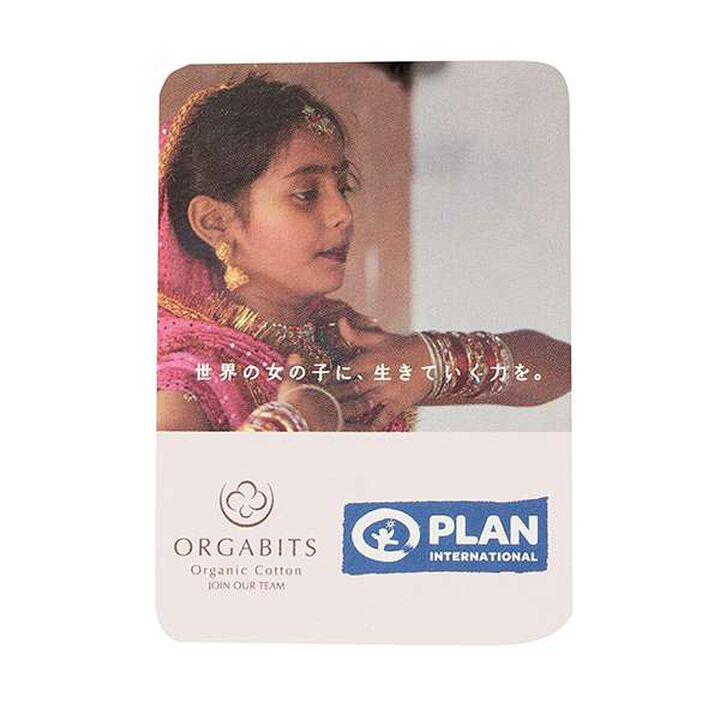 Orgabits Flower Embroidery Long Sleeve T-Shirt,Charcoal gray, medium image number 6