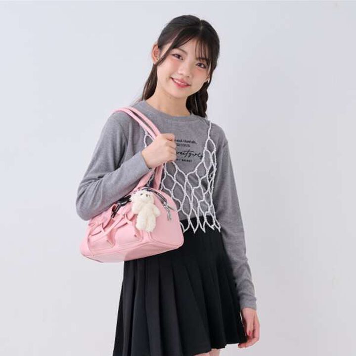 Micro-Fleece Long Sleeve T-Shirt,Black, medium image number 7