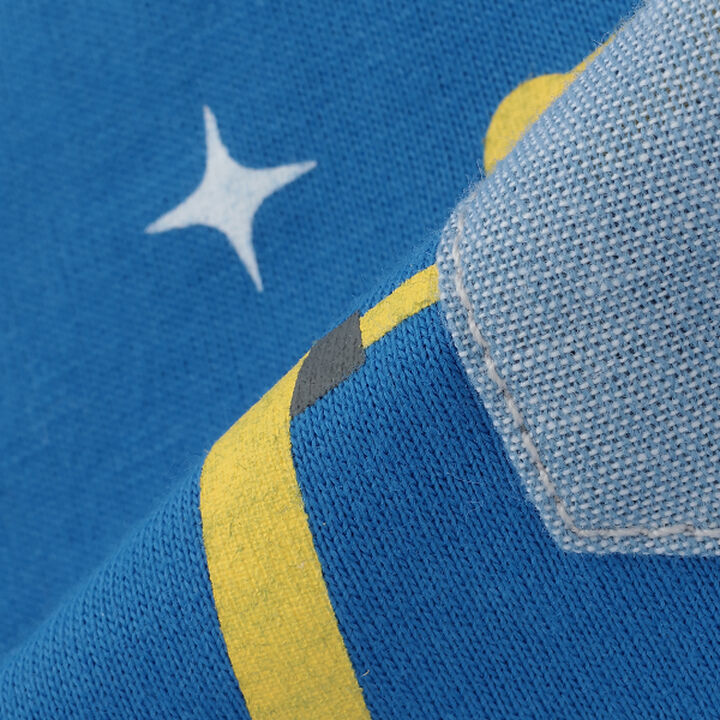 Chest Pocket Short Sleeve T-Shirt [JAXA LABEL],Blue, medium image number 9