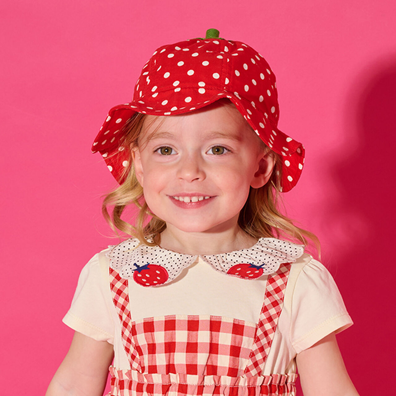 Sunshade Fruit Hat,Lemon yellow, large image number 3