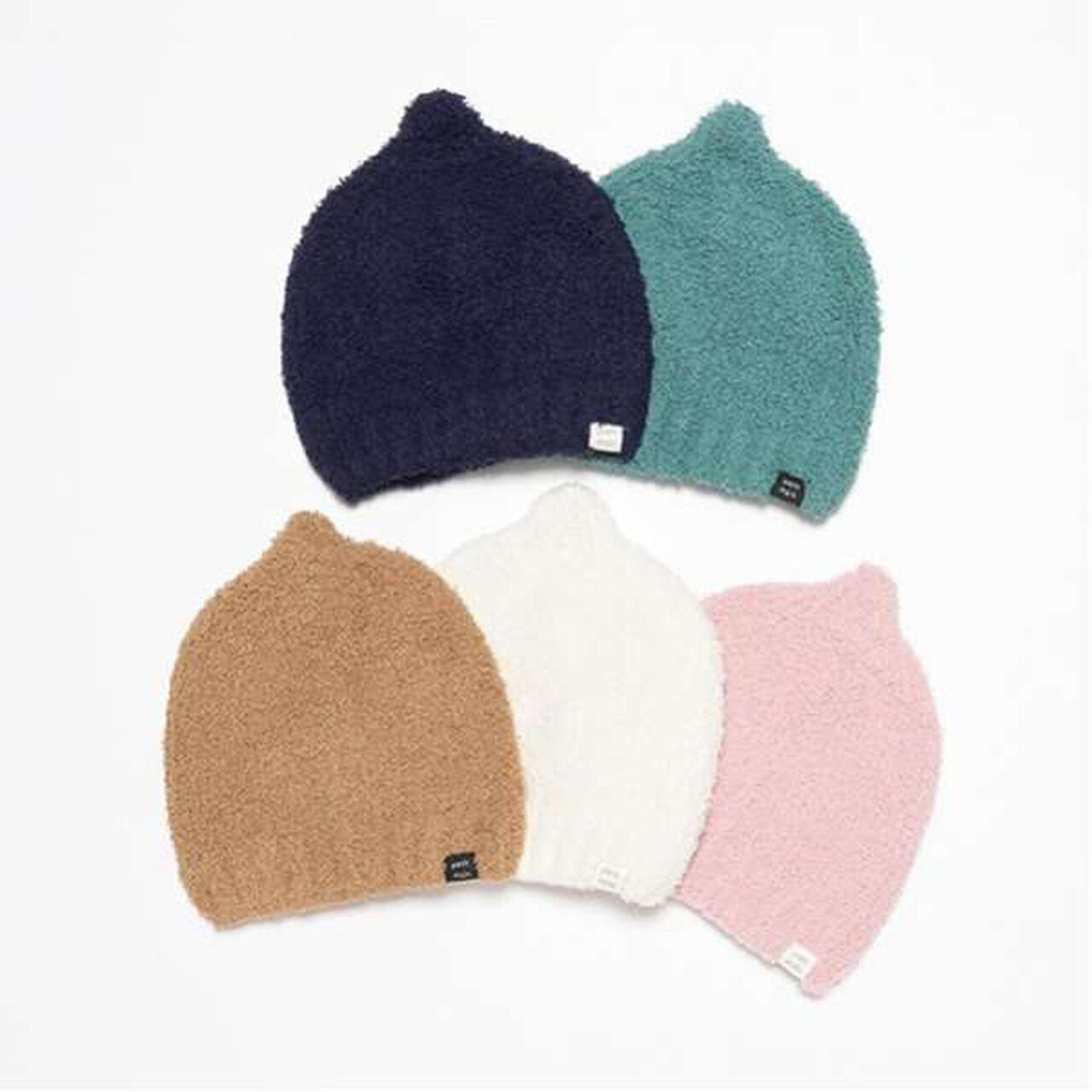 Pointy Marshmallow Beanie,Light pink, large image number 8