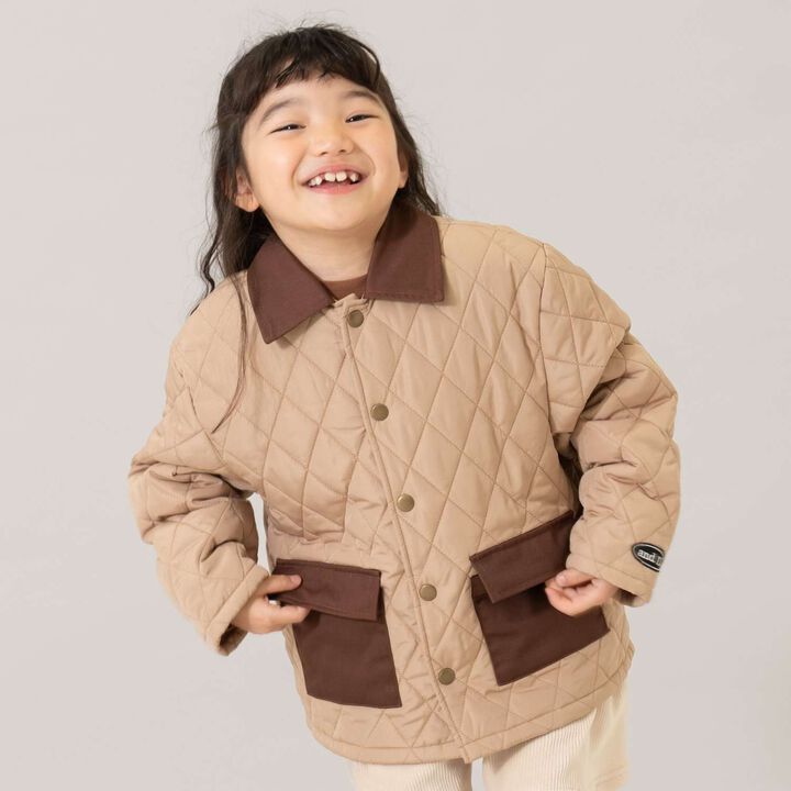 Quilted Jacket,, medium