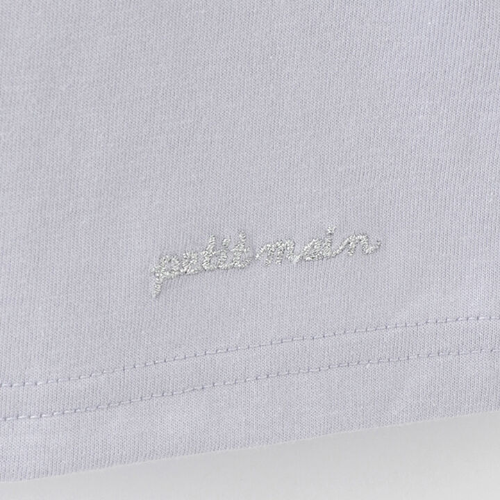 Strawberry Embroidery Long-Sleeve T-Shirt,Off white, medium image number 3