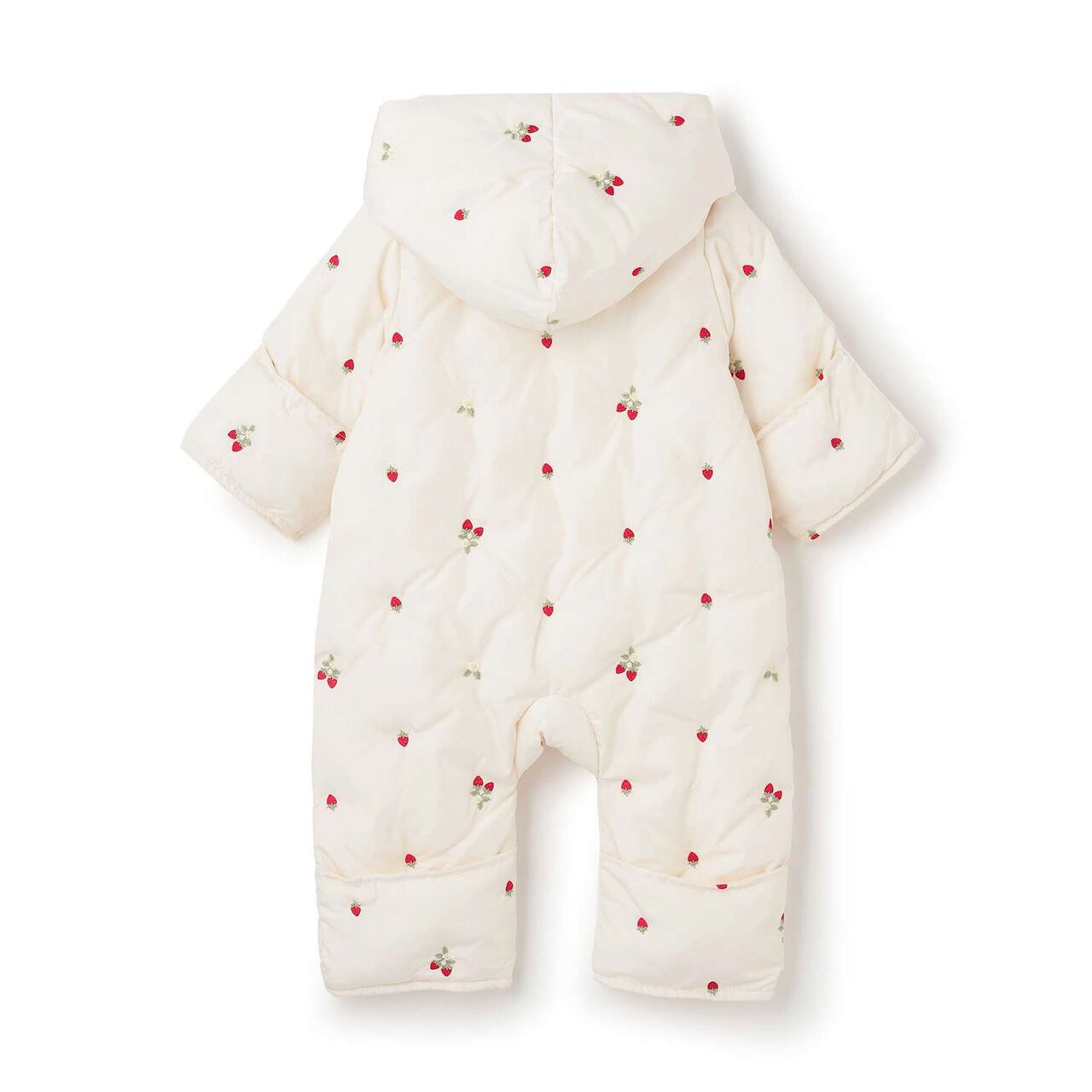 [GIRLS] Motif Quilted Jumpsuit,Light pink, large image number 1