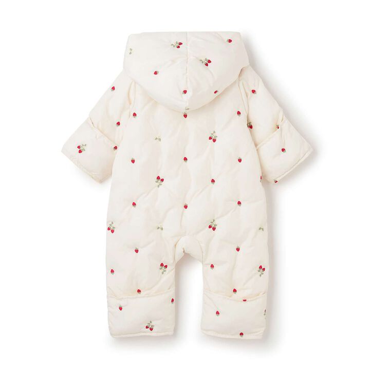 [GIRLS] Motif Quilted Jumpsuit,Light pink, medium image number 1