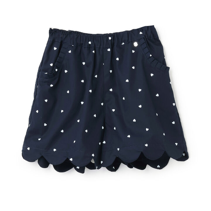 [Link] Scallop Trim Shorts,Navy, medium image number 9