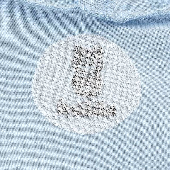 [Quick-Dry] Absorbent Short Parka + Tank Top + Pants 3-Piece Set,Sax blue, medium image number 5