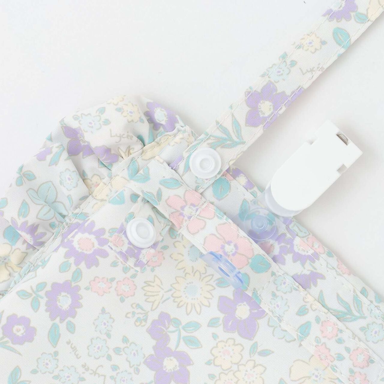 [School-Ready] [Water-Repellent, Anti-Stain, Durable, UV] Frill Detachable Pocket with Ribbon,Blue gray, large image number 10