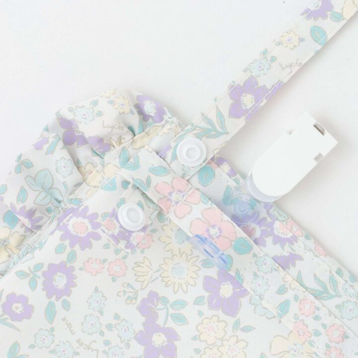 [School-Ready] [Water-Repellent, Anti-Stain, Durable, UV] Frill Detachable Pocket with Ribbon,Blue gray, medium image number 10